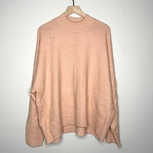 Micha Lounge Womens Relaxed Sweater‎ 16 Soft Pink Oversized Lounge